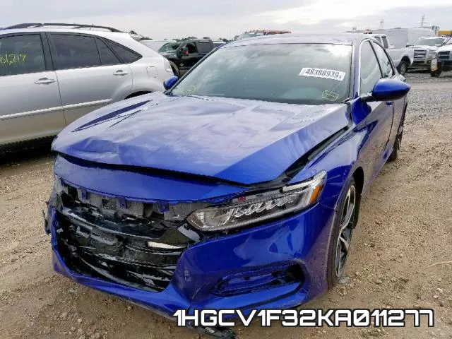 1HGCV1F32KA011277 фото 3