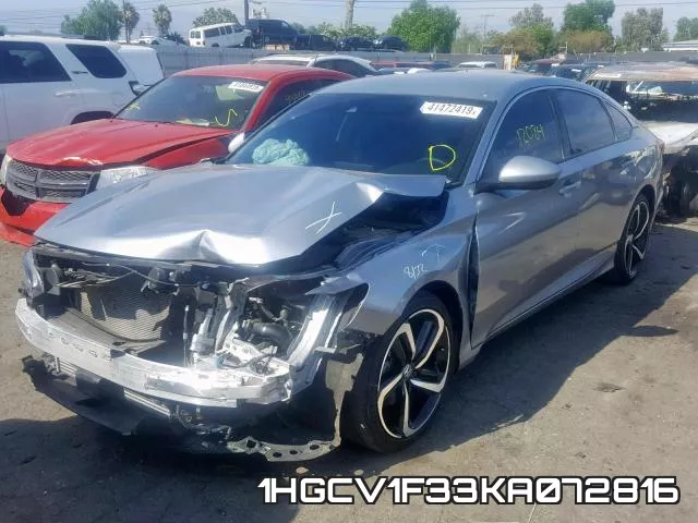 1HGCV1F33KA072816 фото 3