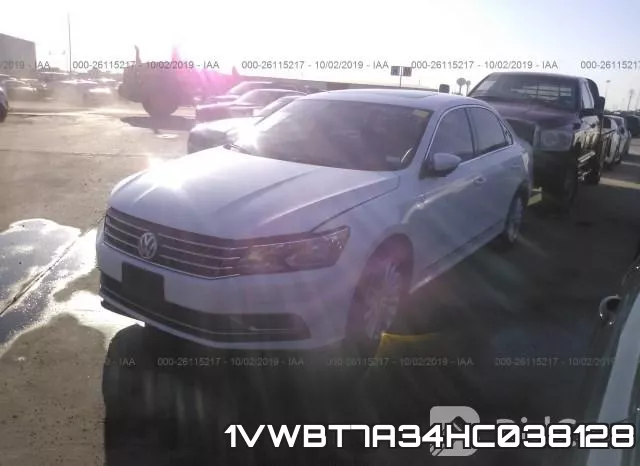 1VWBT7A34HC038128 фото 3