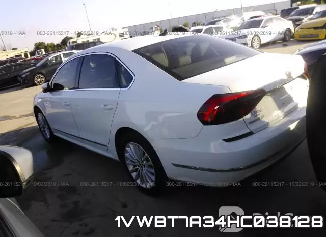 1VWBT7A34HC038128 фото 4
