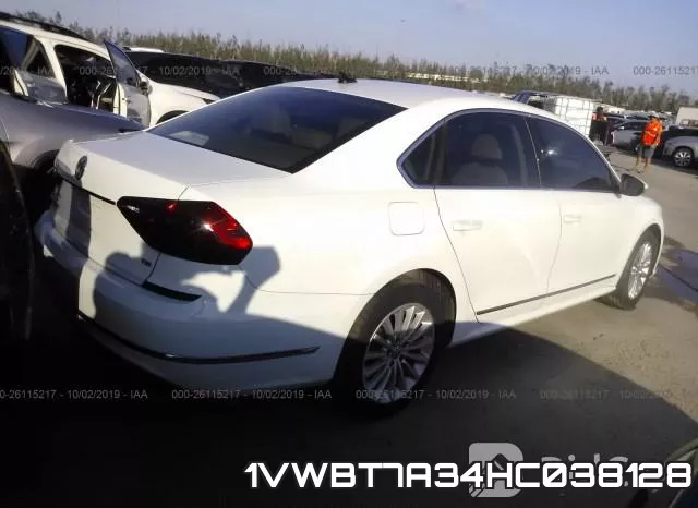 1VWBT7A34HC038128 фото 5