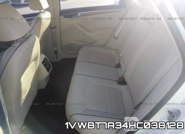 1VWBT7A34HC038128 фото 9