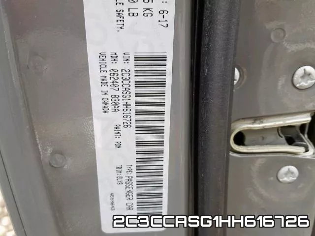 2C3CCASG1HH616726 фото 2