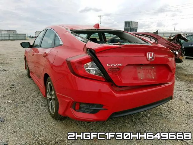 2HGFC1F30HH649668 фото 4