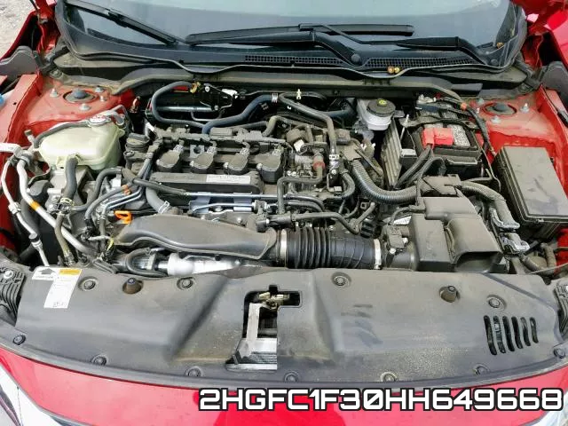2HGFC1F30HH649668 фото 8