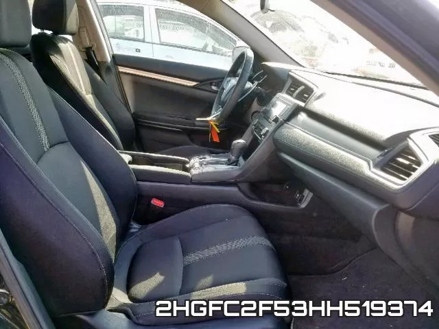 2HGFC2F53HH519374 фото 5