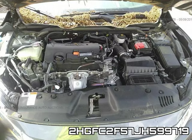 2HGFC2F57JH599719 фото 2