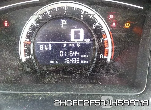2HGFC2F57JH599719 фото 8