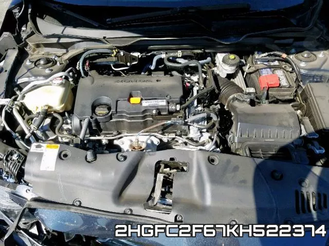 2HGFC2F67KH522374 фото 8