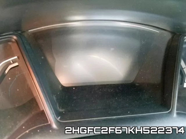2HGFC2F67KH522374 фото 9