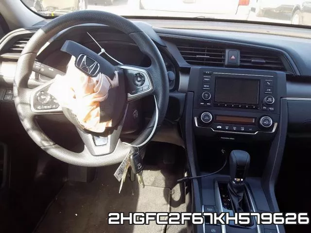 2HGFC2F67KH579626 фото 9