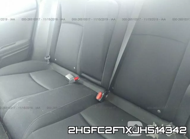 2HGFC2F7XJH514342 фото 9