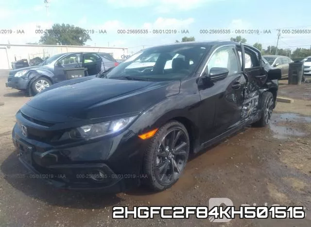 2HGFC2F84KH501516 фото 3