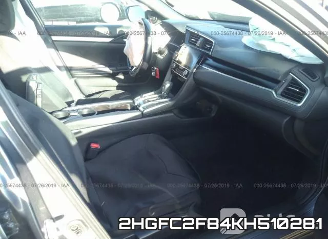 2HGFC2F84KH510281 фото 6