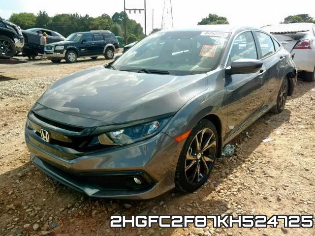 2HGFC2F87KH524725 фото 3