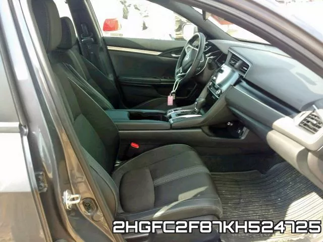 2HGFC2F87KH524725 фото 6