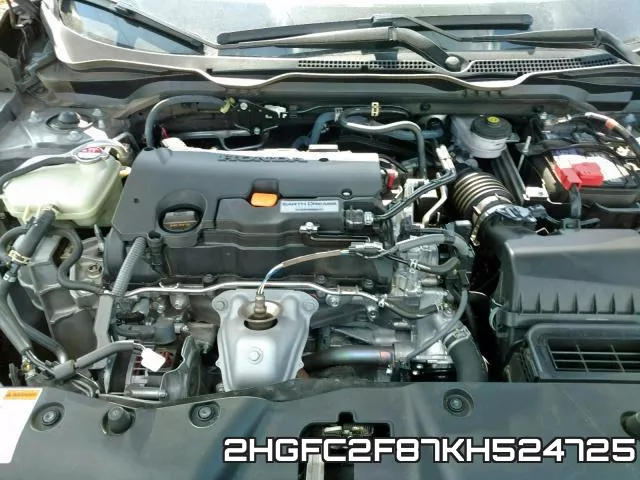 2HGFC2F87KH524725 фото 8