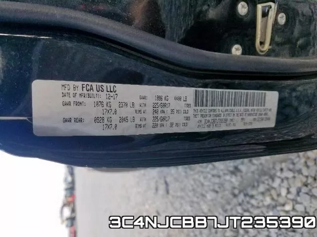 3C4NJCBB7JT235390 фото 2