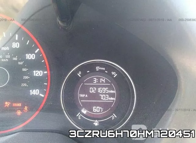 3CZRU6H70HM720451 фото 8