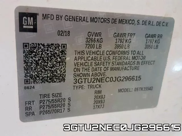 3GTU2NEC0JG296615 фото 2