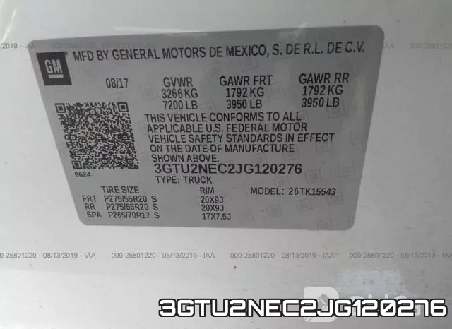3GTU2NEC2JG120276 фото 10