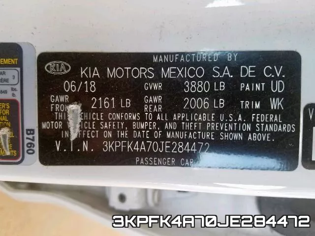 3KPFK4A70JE284472 фото 2
