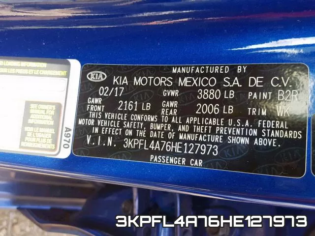 3KPFL4A76HE127973 фото 2