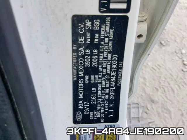 3KPFL4A84JE190200 фото 2