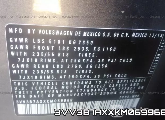 3VV3B7AXXKM069968 фото 10