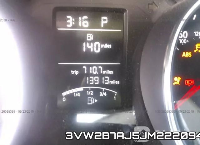 3VW2B7AJ5JM222094 фото 8