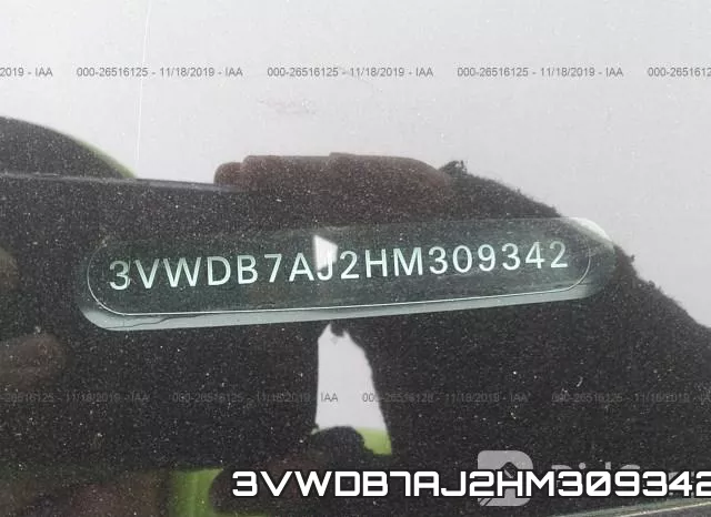 3VWDB7AJ2HM309342 фото 10