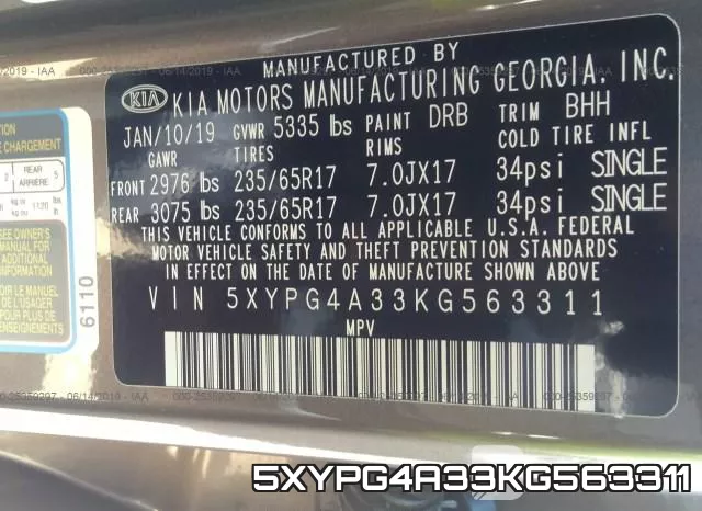 5XYPG4A33KG563311 фото 10