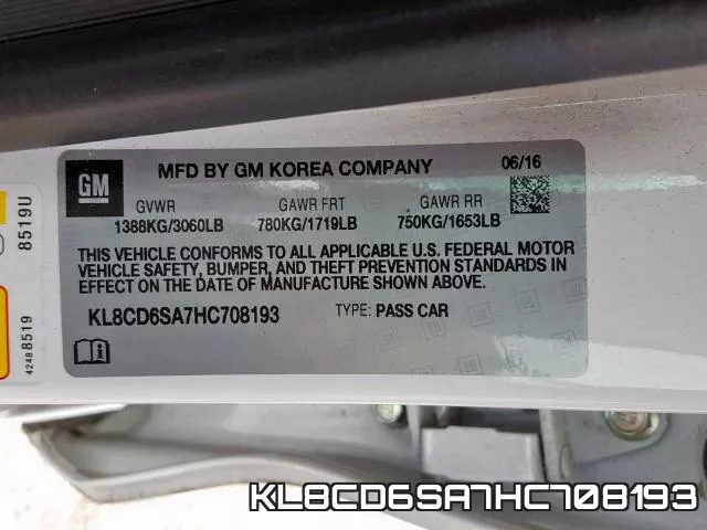 KL8CD6SA7HC708193 фото 2