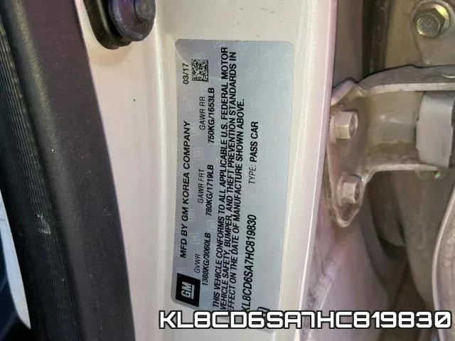 KL8CD6SA7HC819830 фото 2