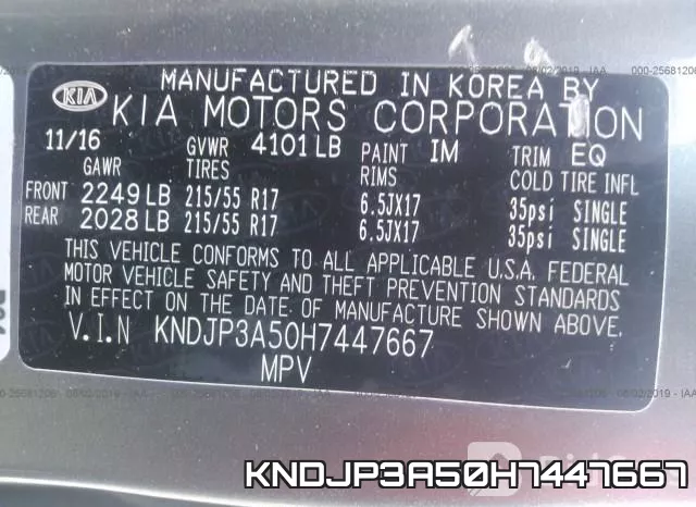 KNDJP3A50H7447667 фото 10