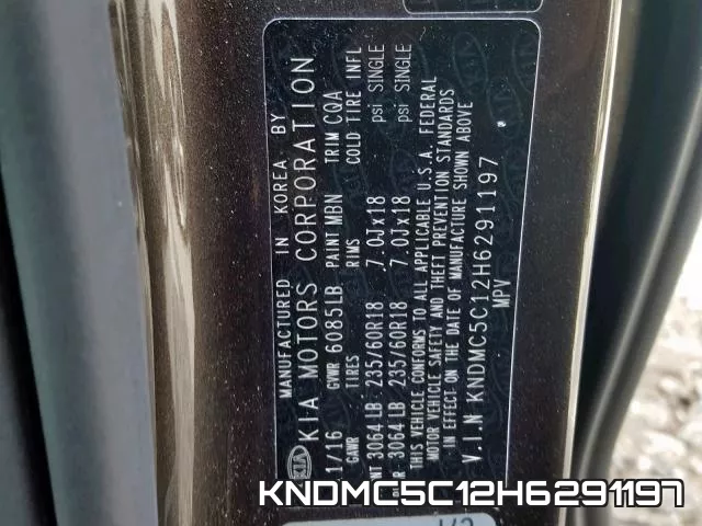KNDMC5C12H6291197 фото 2