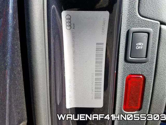 WAUENAF41HN055303 фото 2