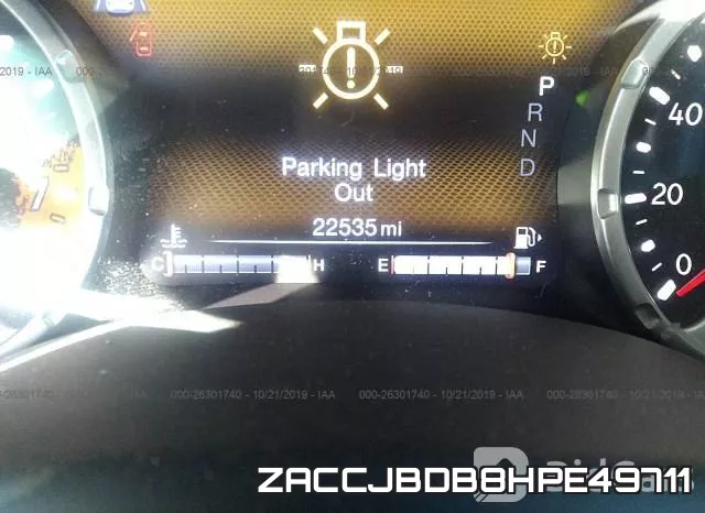 ZACCJBDB8HPE49711 фото 7