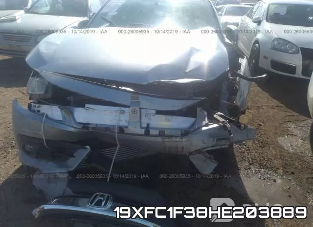 19XFC1F38HE203889 фото 7
