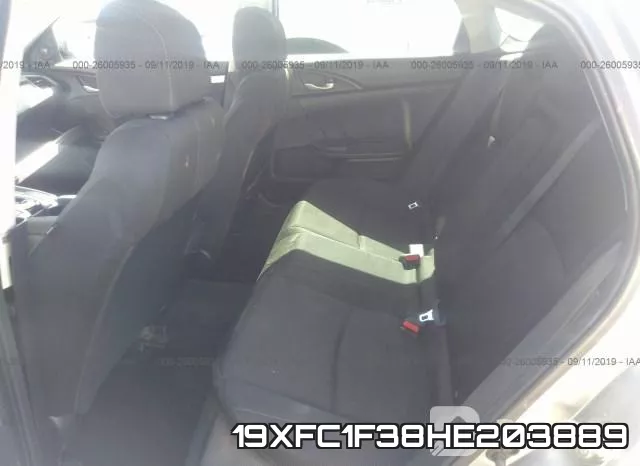 19XFC1F38HE203889 фото 9