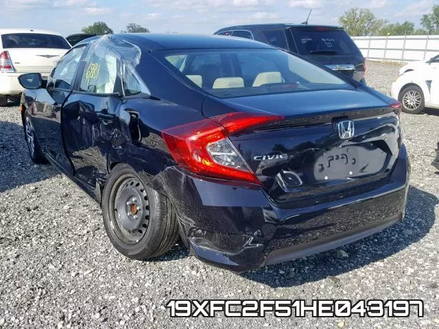 19XFC2F51HE043197 фото 4