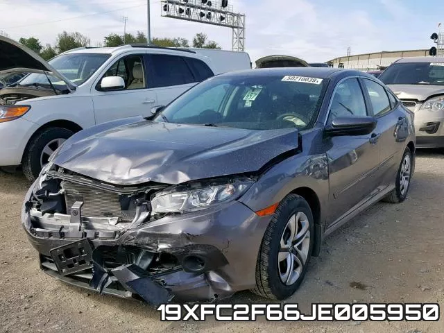 19XFC2F66JE005950 фото 3