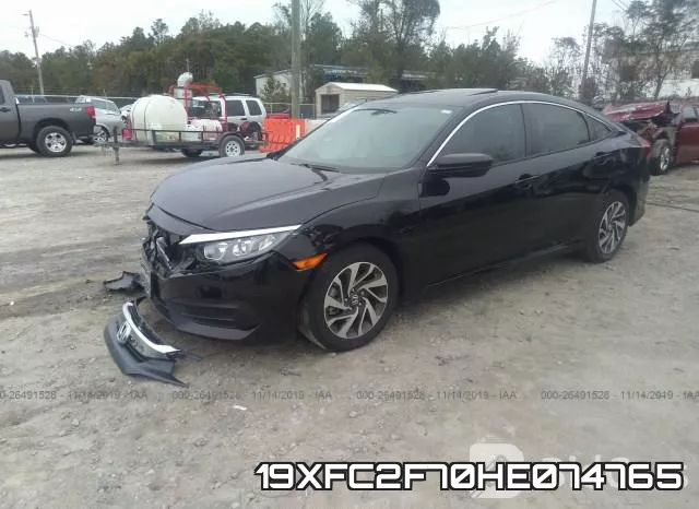 19XFC2F70HE074765 фото 3