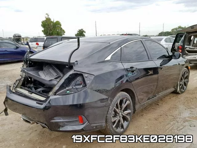 19XFC2F83KE028198 фото 5