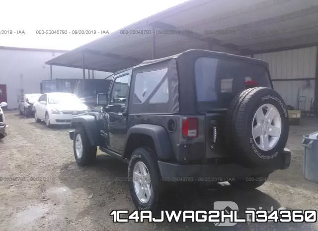 1C4AJWAG2HL734360 фото 4