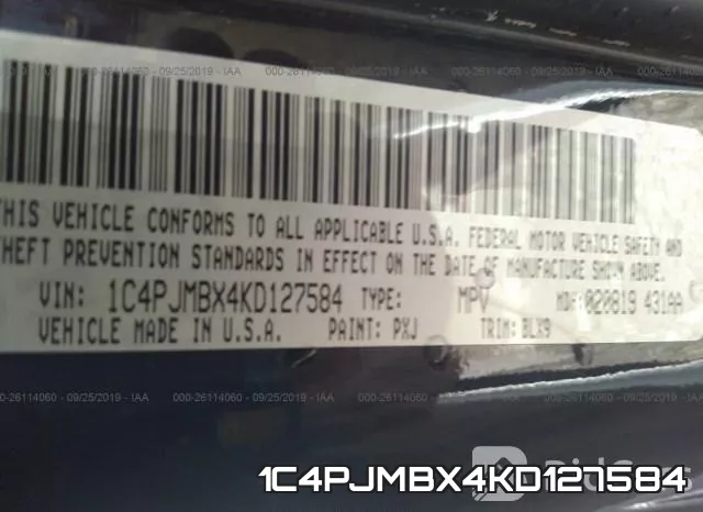 1C4PJMBX4KD127584 фото 10