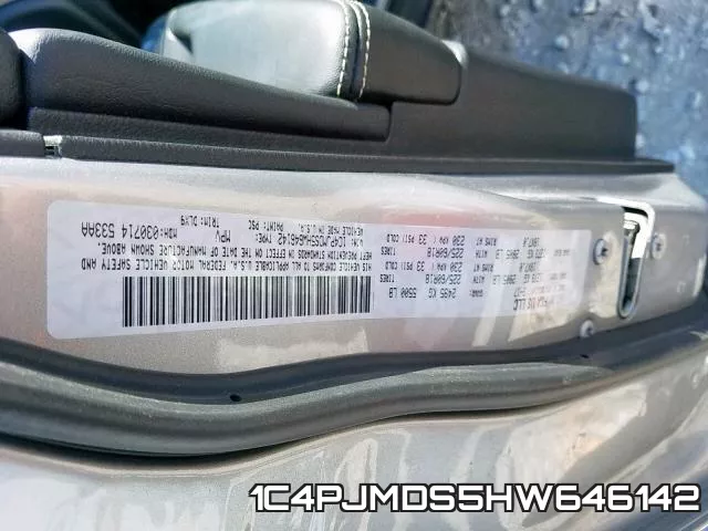 1C4PJMDS5HW646142 фото 2