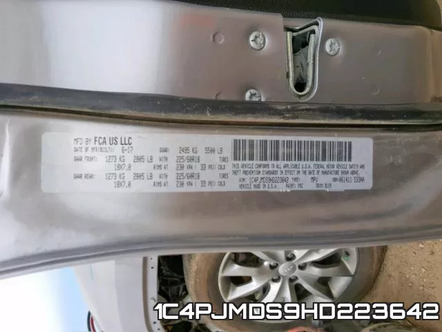 1C4PJMDS9HD223642 фото 2