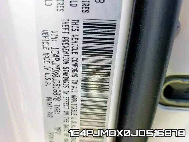 1C4PJMDX0JD516878 фото 2