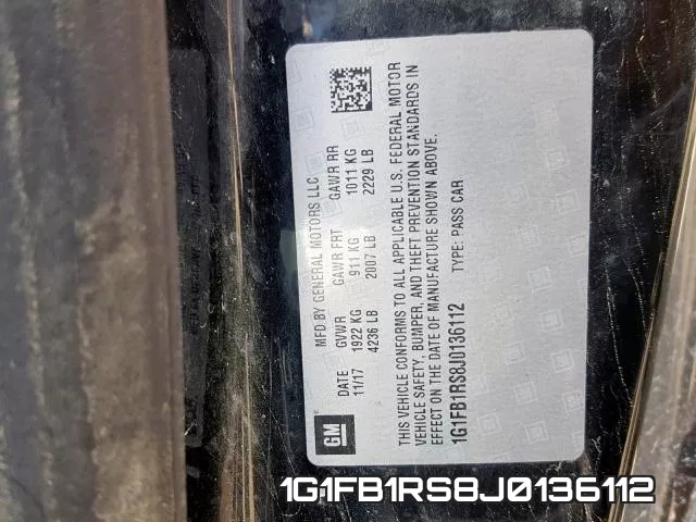 1G1FB1RS8J0136112 фото 2